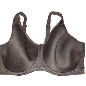 WACOAL Mocha BROWN Bra Underwire 38DDD UNLINED  853152